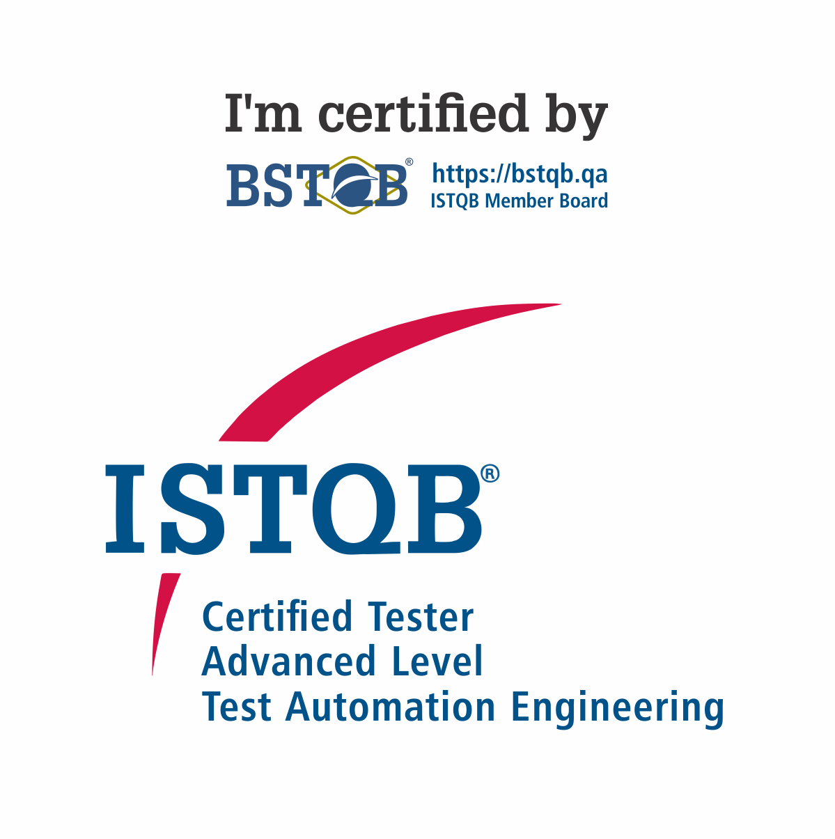 logo da certificação CTAL-TAE, do ISTQB